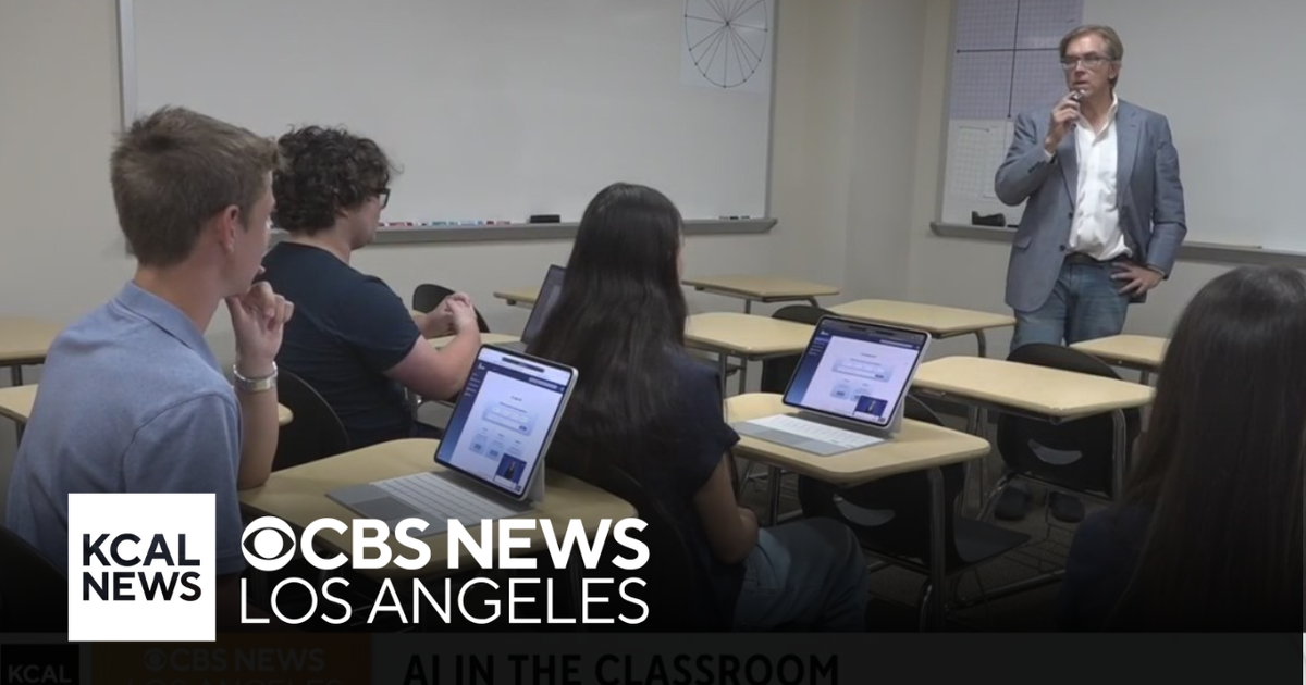 How AI can be a gamechanger in the classroom - CBS News