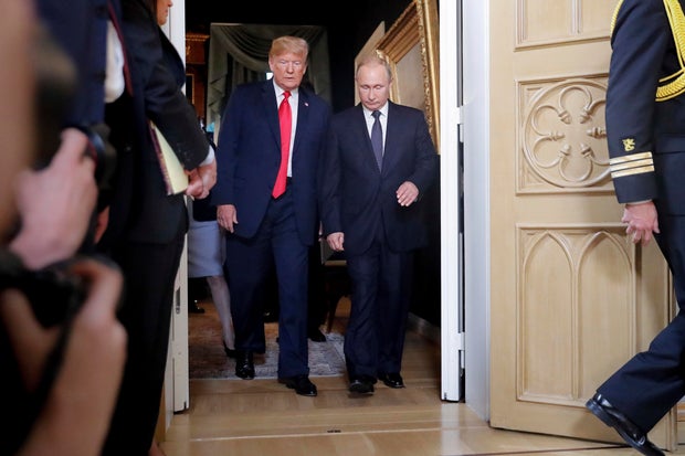 Trump's relationship with Putin 
