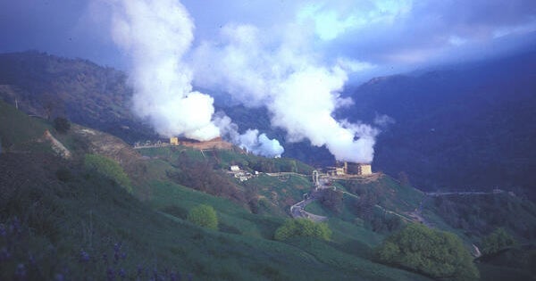 Why are there so many earthquakes at The Geysers Northern California geothermal field? 