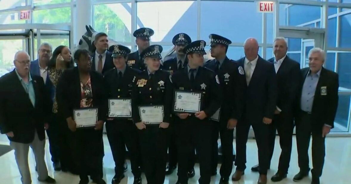 12 CPD officers honored as "Officers of the Month" for August 