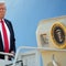 Trump speaks aboard Air Force One while enroute to summit with Putin