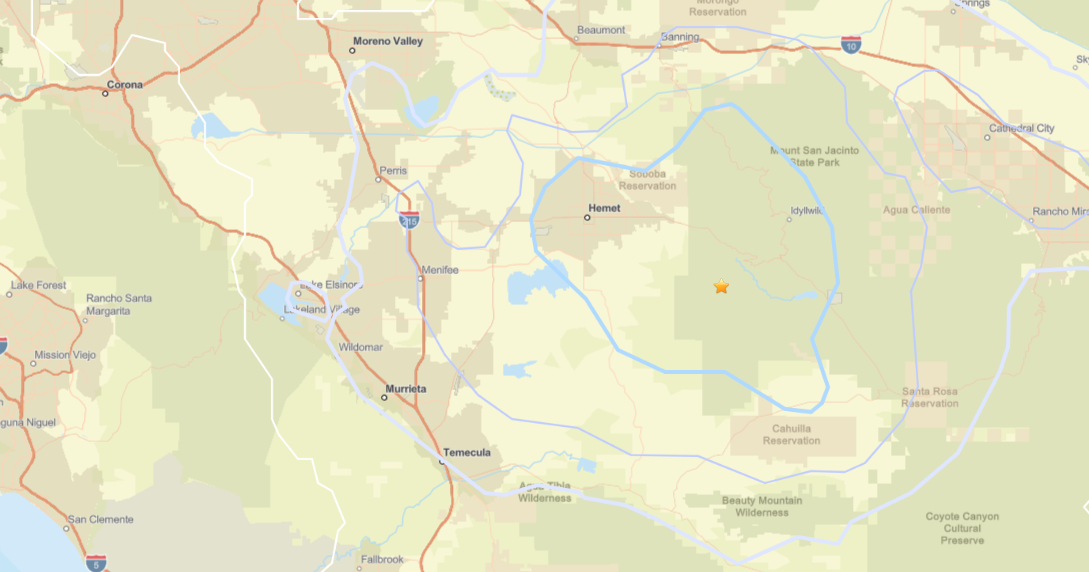 Preliminary 3.6-magnitude earthquake strikes near Idyllwild 