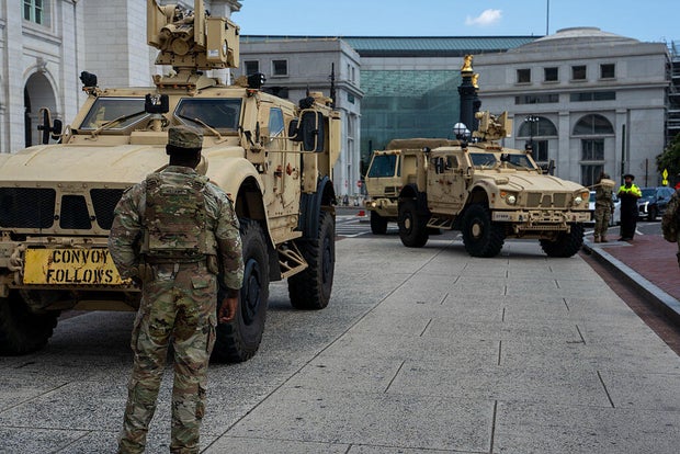 Trump Increases Federal Law Enforcement Presence, Deploys National Guard In Nation's Capital 