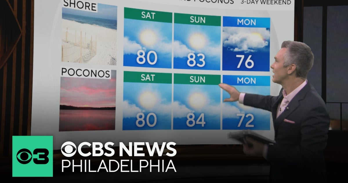 Saturday will be mostly sunny, with a stray chance of thunderstorm ...