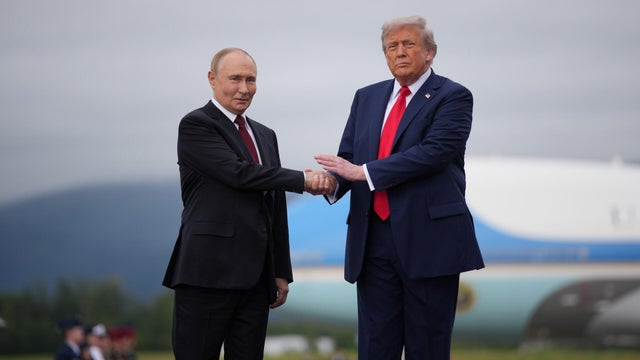 U.S. President Trump And Russian President Putin Meet On War In Ukraine At U.S. Air Base In Alaska