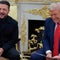 Trump and Zelenskyy have friendly Oval Office interaction in front of cameras