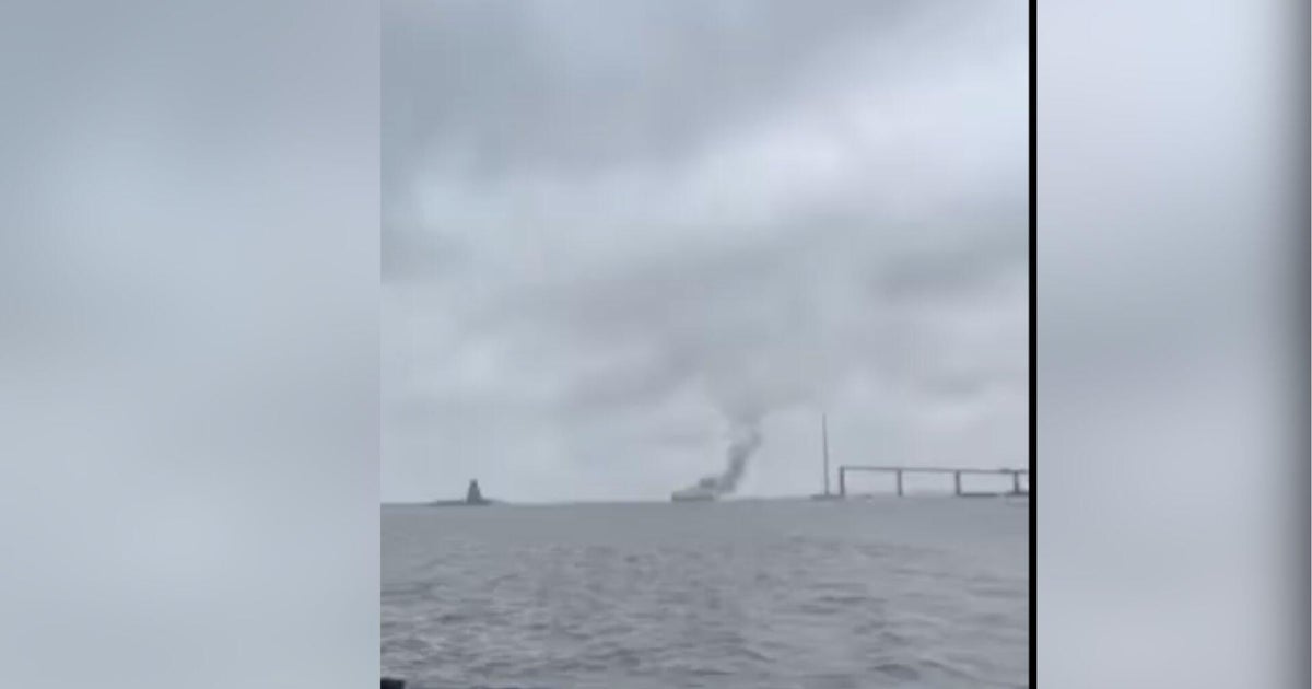 Witness was on sailboat when ship exploded in Maryland's Patapsco River ...