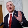 House Oversight Committee Chairman Rep. James Comer speaks to the media on July 24, 2025 in Washington, DC. 