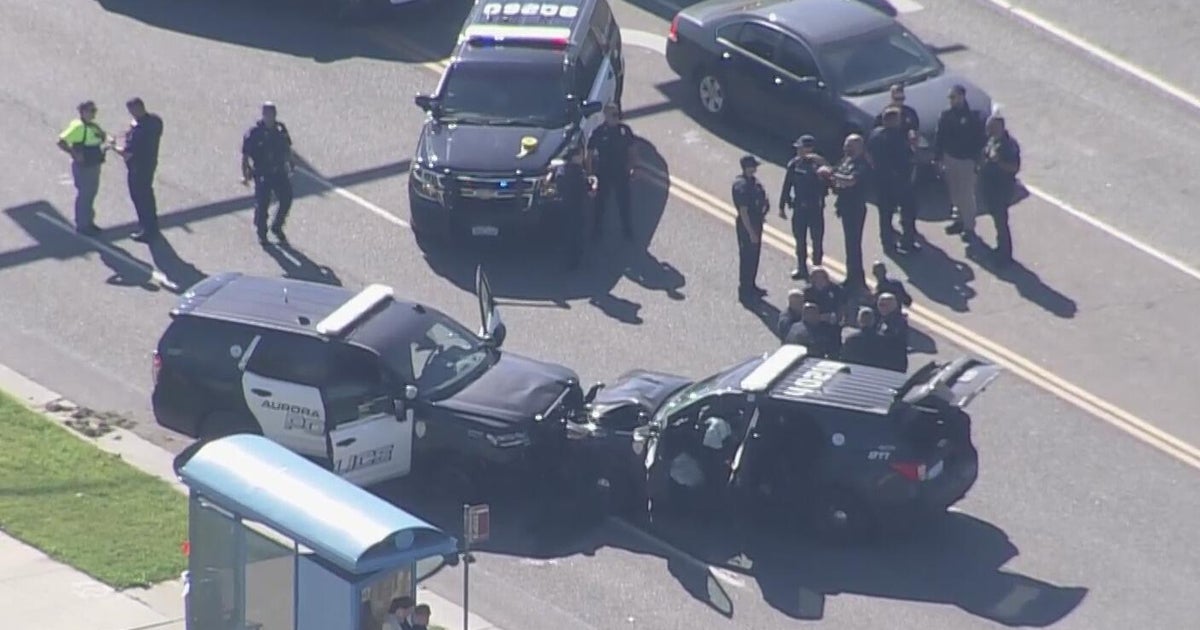Aurora police pursue suspect in stolen police cruiser that ends in ...