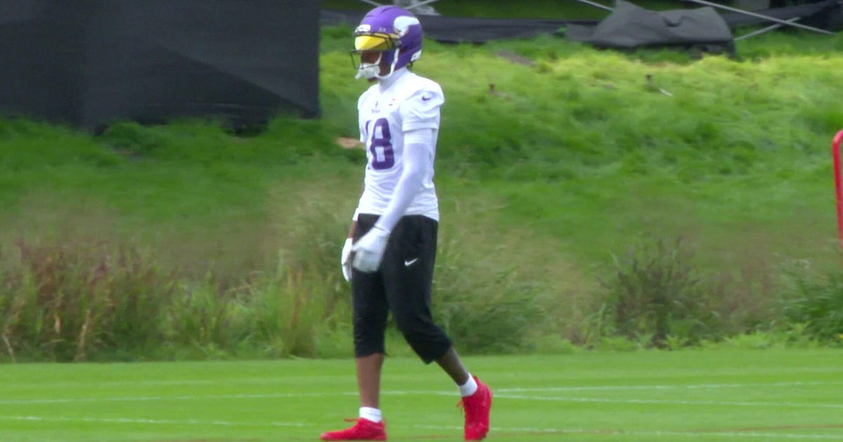 Jefferson returns to practice with Vikings following hamstring strain 