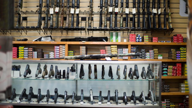 Political concepts Gun shop 