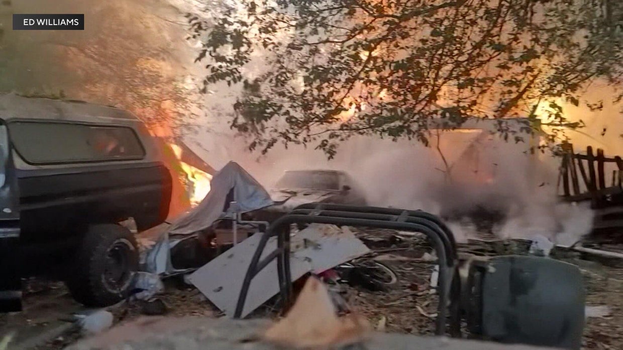 Sacramento home catches fire after apparent explosion, 1 person found ...