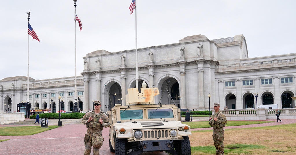 National Guard member ticketed for running a red light after crashing into car in D.C. during Trump’s deployment