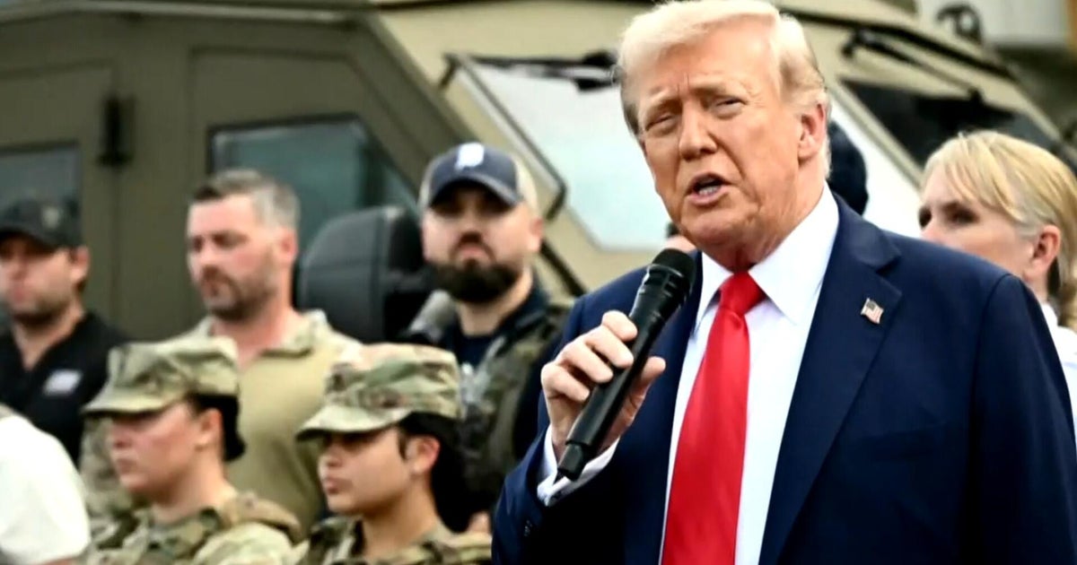 Trump visits federal law enforcement in D.C. amid police takeover