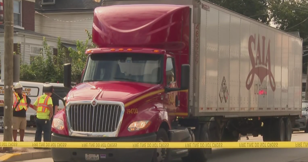 Man killed when hit by tractor-trailer in Coraopolis 
