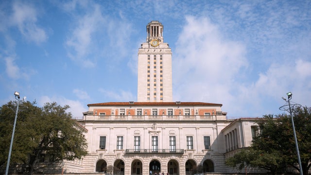 Main Building at the University of Texas campus in Austin 