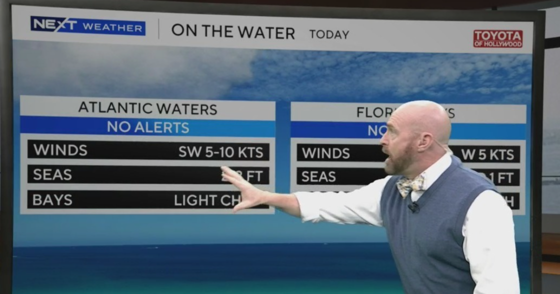 Heavy rainstorms, strong winds to hit South Florida this afternoon. See timeline here.