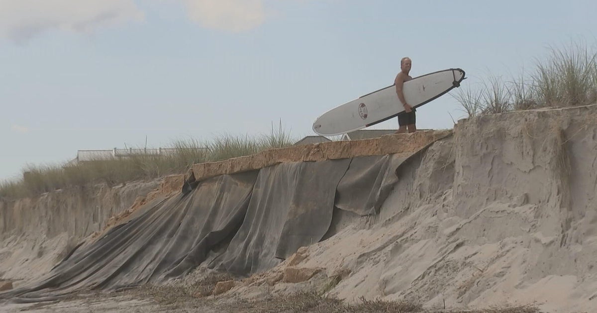Jersey Shore communities deal with beach erosion following Hurricane Erin