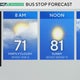 Monday will be a bit muggy and sunny in the Philadelphia region 