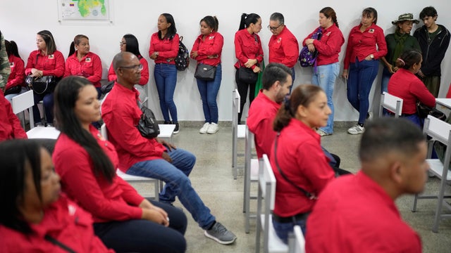 APTOPIX Venezuela Militias 