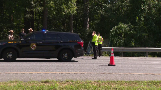 Police tape at a crime scene. 
