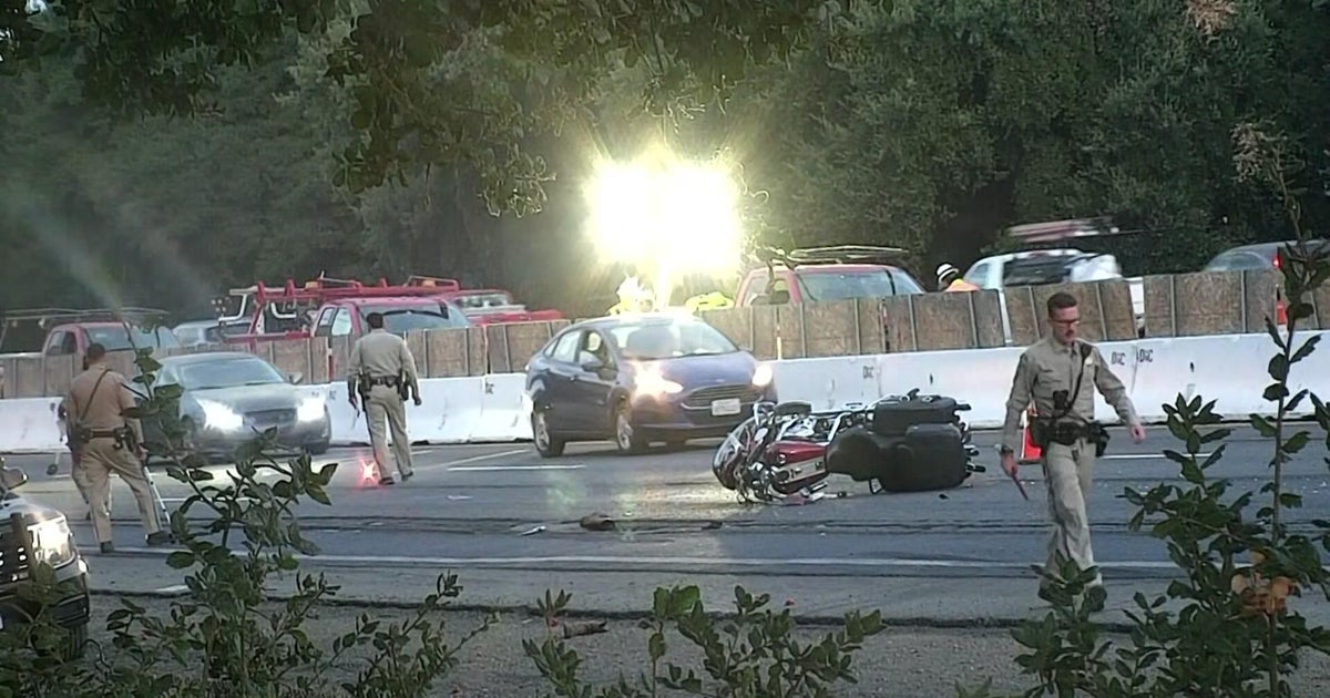 Lanes blocked on eastbound I-80 in Davis after deadly motorcycle crash