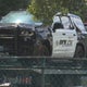 Randolph police cruisers crash during search for armed robbery suspect 