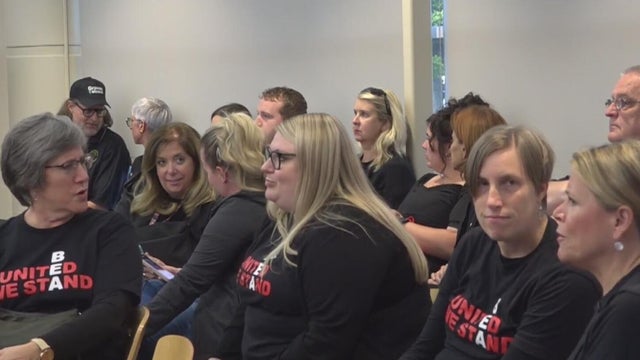 Teachers attend Birmingham Public School District, push for new contract 