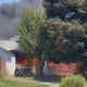 Armed man arrested after barricading inside burning Suisun City home 