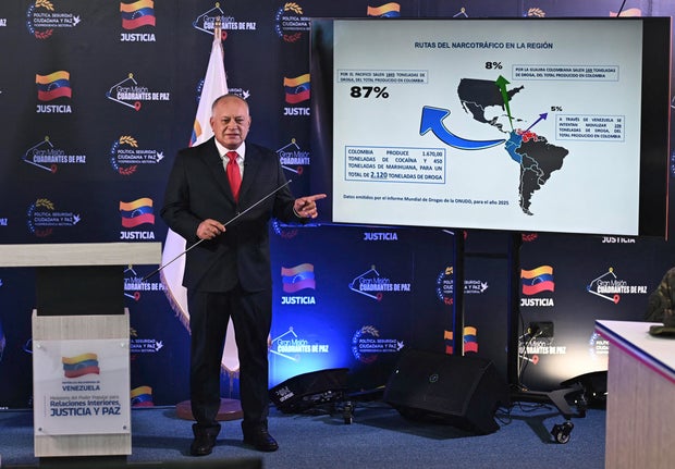 Venezuela-Colombia-US - Politics - Drugs 
