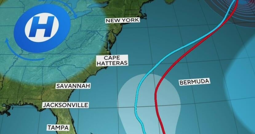 AI vs. the storm: Google's DeepMind AI gets Hurricane Erin forecast right - CBS News