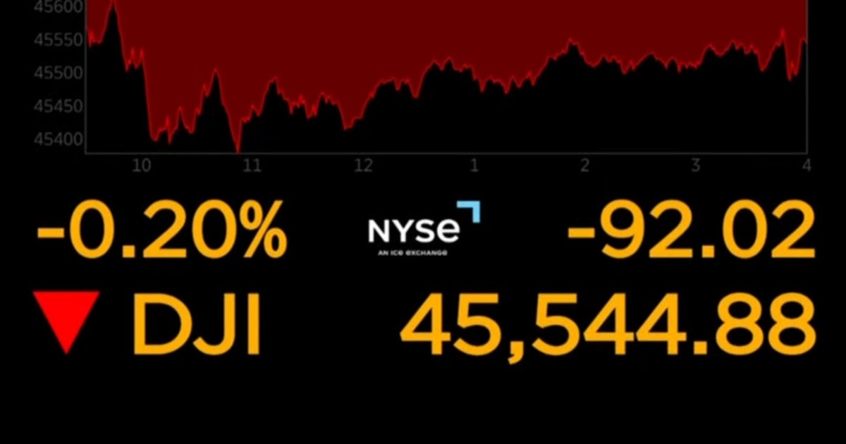 Dow Jones dips after new data shows July inflation remained mostly steady