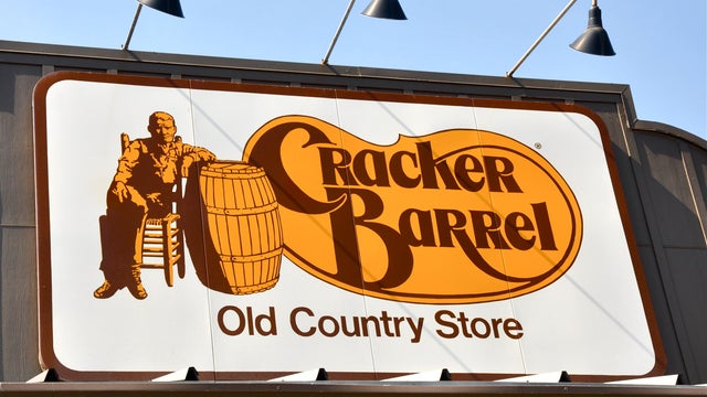 Cracker Barrel sign 