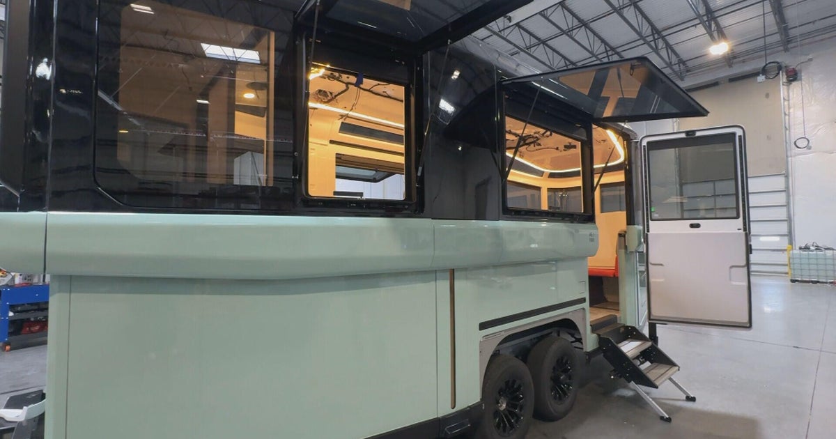 Colorado factory creates one of the first electric RVs in America - CBS ...