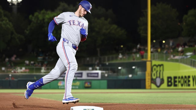 Rangers Athletics Baseball 
