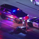 1 dead, 1 hospitalized in South Los Angeles after car and motorcycle collide on 110 Freeway 