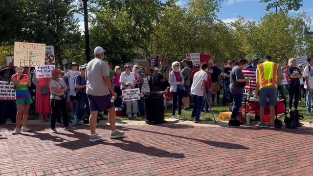 "Workers Over Billionaires" Protest in Baltimore, Maryland 