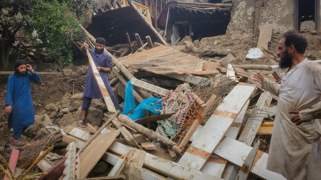 Aftermath of deadly magnitude-6 earthquake in Afghanistan 