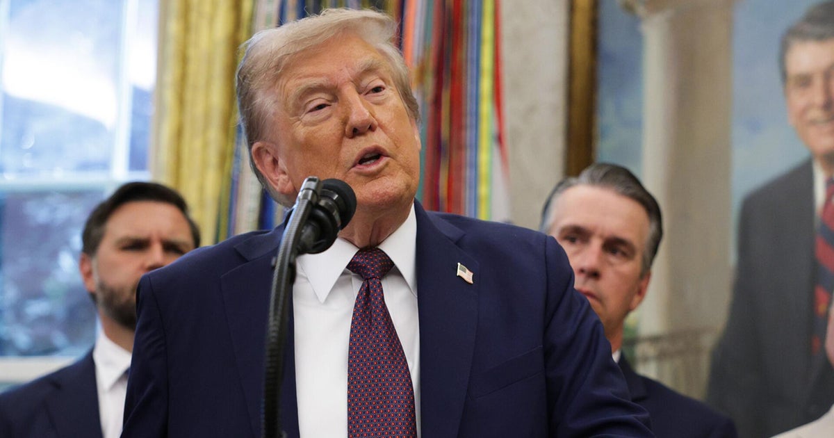 Watch: Trump announces relocation of Space Command headquarters, takes questions on several topics