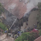 Firefighters in Chatsworth battle 2-story house fire 