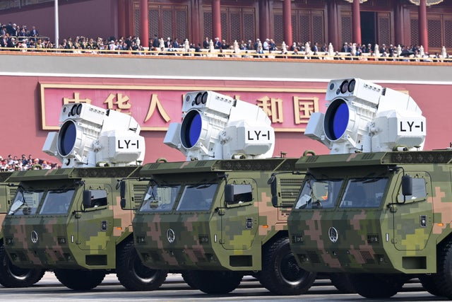 What weapons China showed off in its military parade as Xi Jinping,  Vladimir Putin and Kim Jong Un watched - CBS News