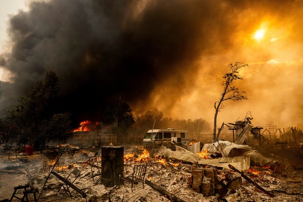 California Extreme Weather Wildfires 