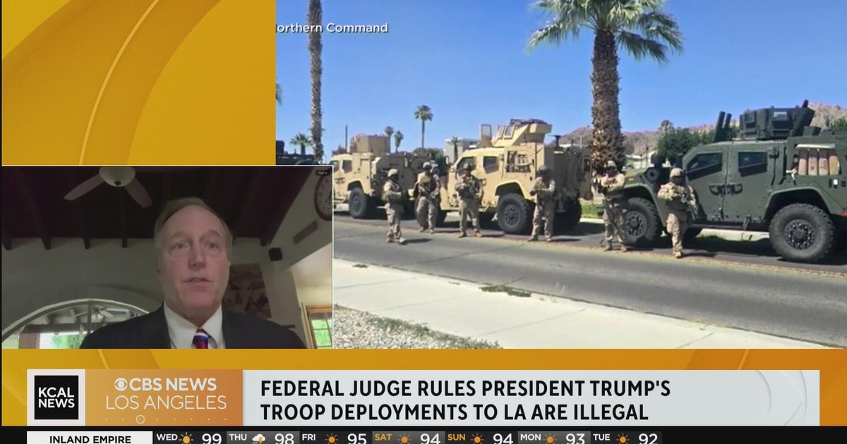 Constitutional expert discusses a federal judge’s ruling, of calling ...