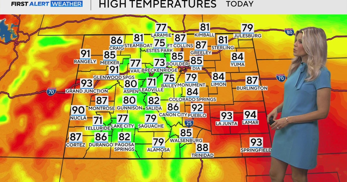 Warming up before end of week cool down in Denver - CBS Colorado