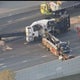 SB I-25 traffic heading into Denver delayed in construction zone 