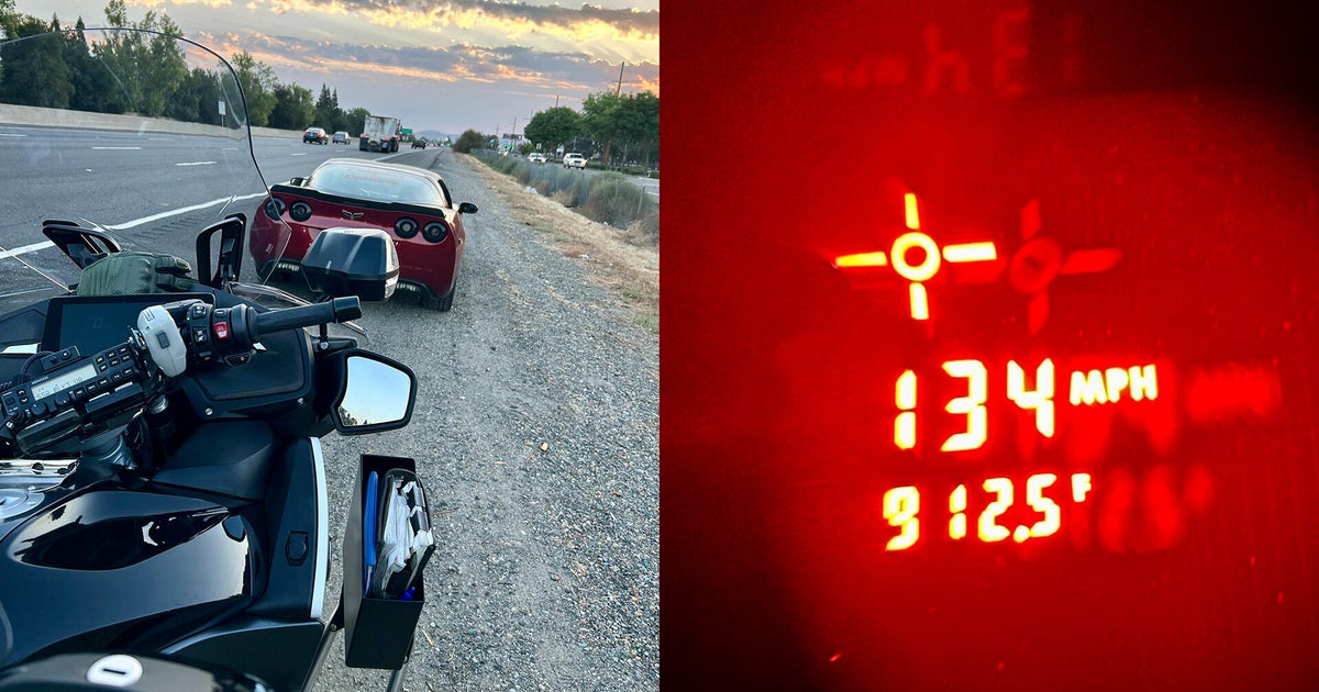 Speeding driver cited near Sacramento for going more than 130mph, CHP says