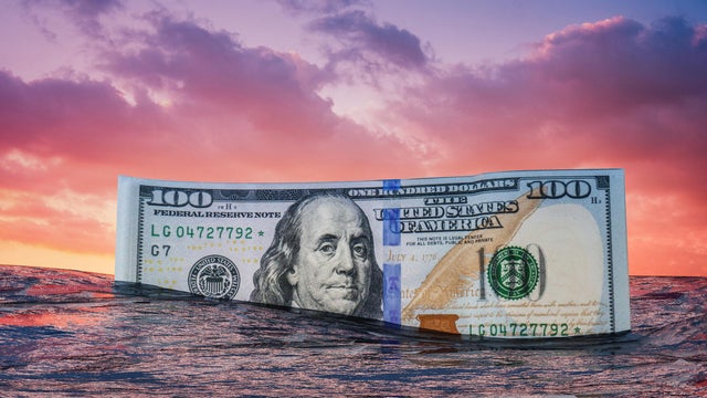 The sinking dollar 