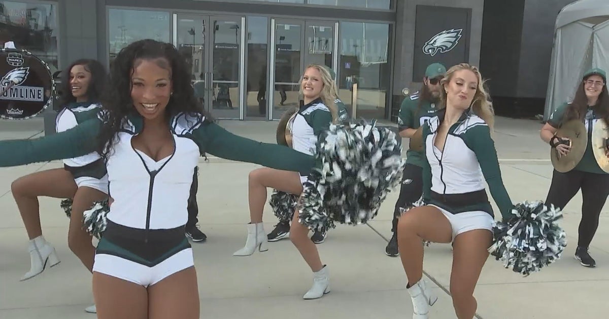 For Eagles cheerleaders, game day means more than energizing fans