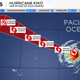 Maps show Hurricane Kiko's path and forecast as it moves west toward Hawaii 