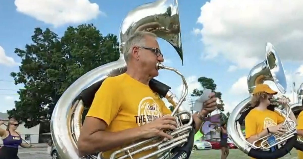 66-year-old achieves dream of creating the LSU marching band